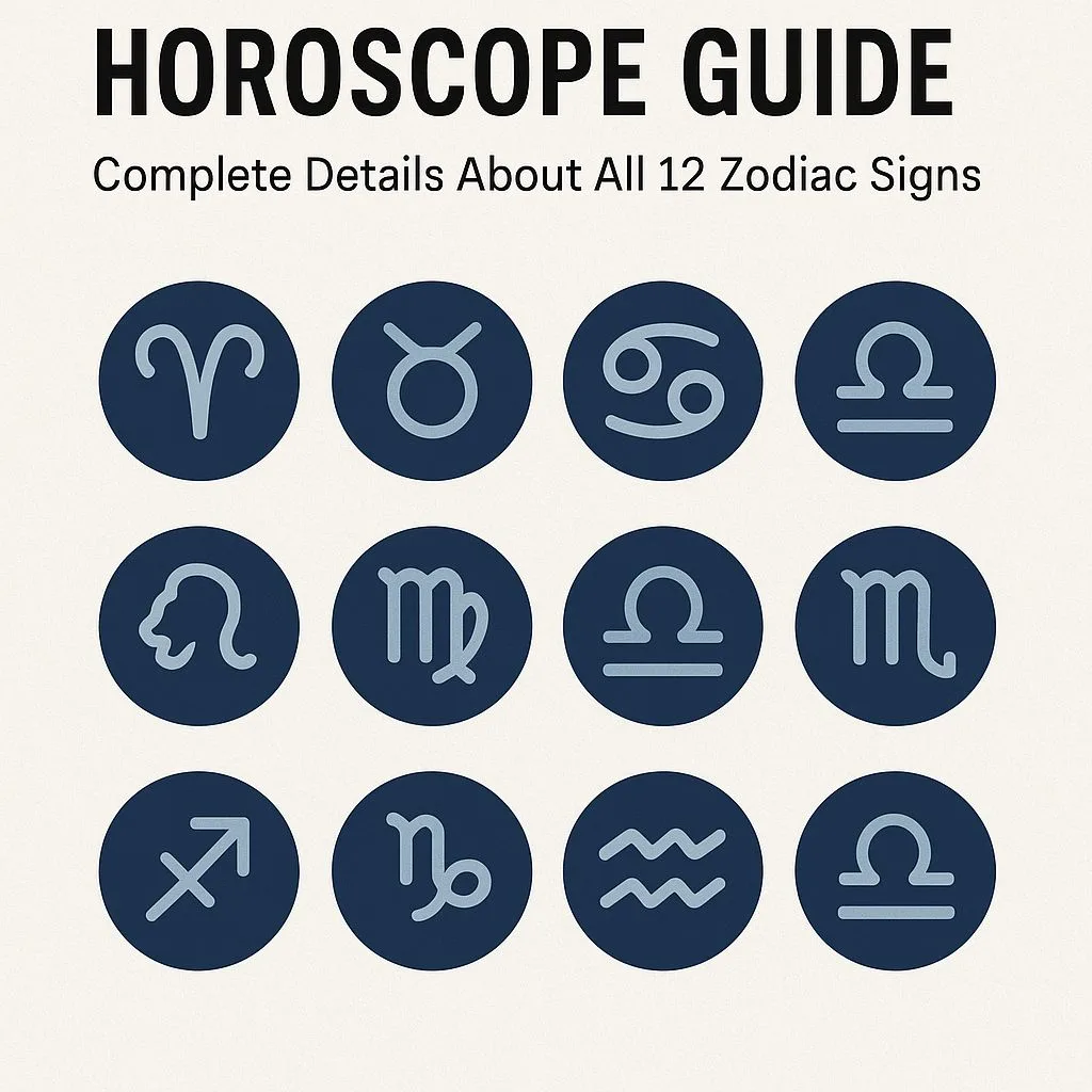 Horoscope 2025 Guide Details About All 12 Zodiac Signs - Horoscope 2025